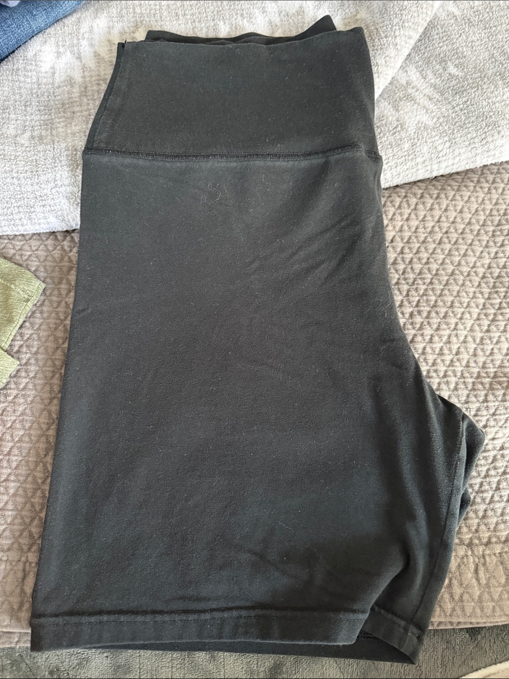 aerie Black Bike Shorts